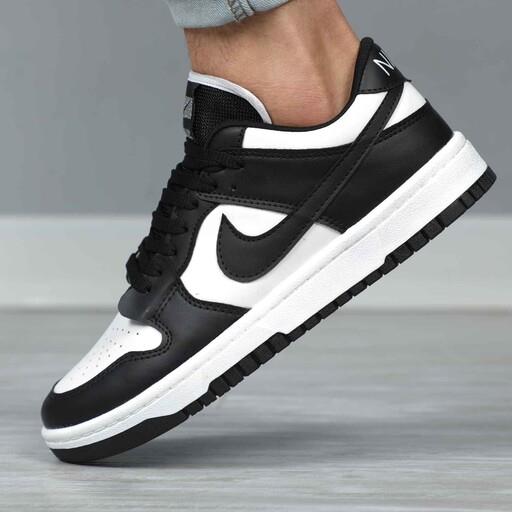 کفش نایک جردن Nike SB رنگ مشکی سفید سایز41 تا 44 ( کفش جردن - کتونی جردن - نایک جردن- کفش نایک جردن - nike jordan 1 )